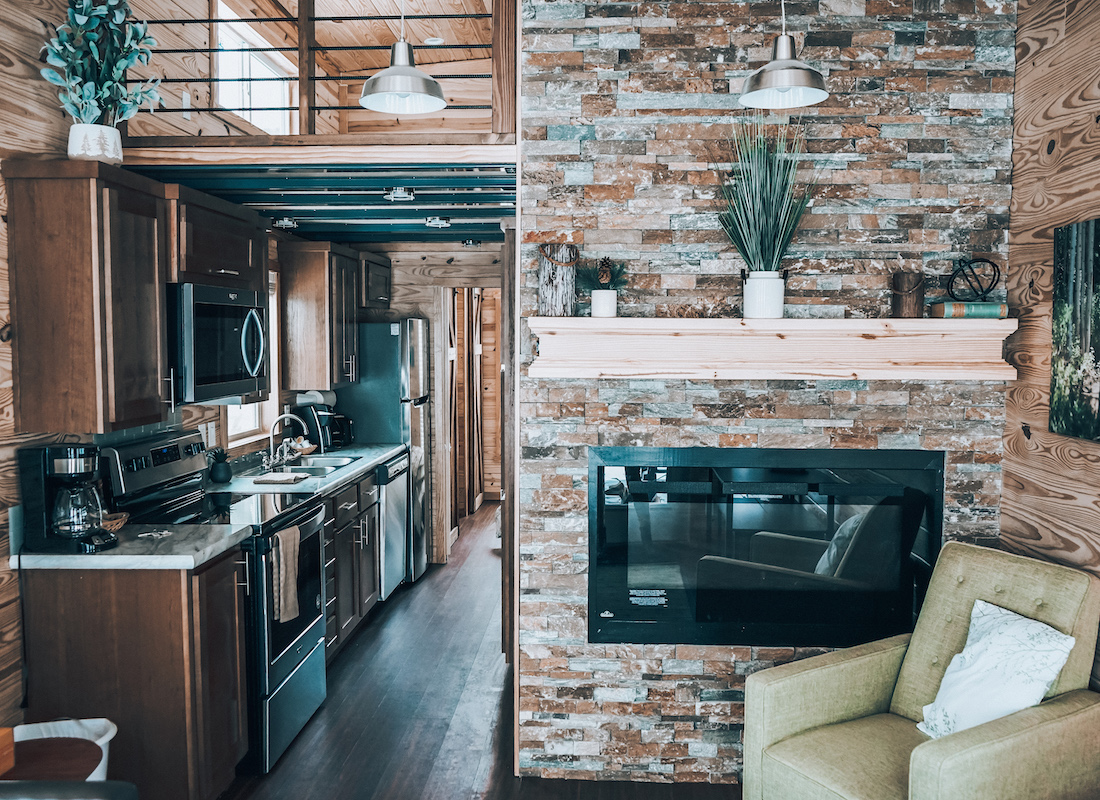 Tiny Home unit at Powderhorn