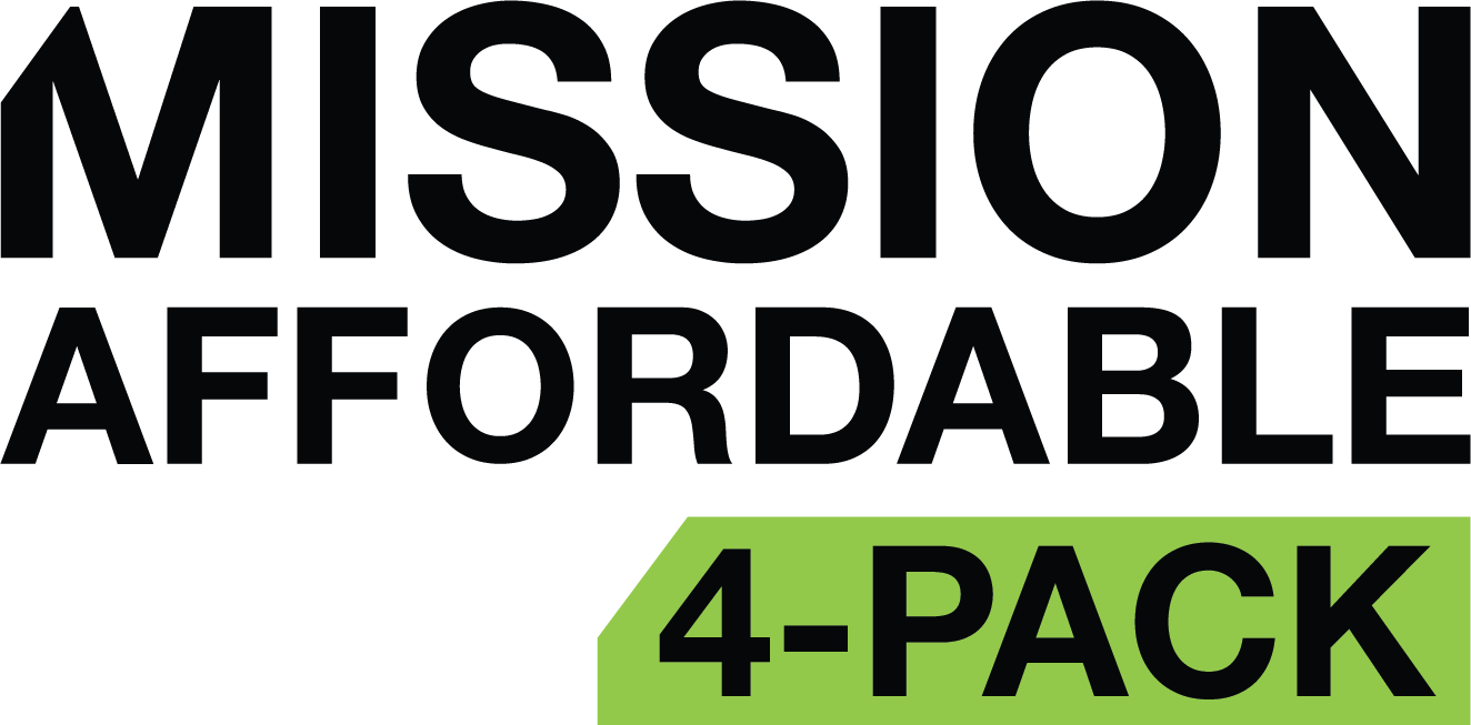 Mission Affordable 4-Pack Logo